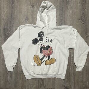 Disney Parks Mickey Mouse Hoodie - XL Pullover Sweatshirt Adult Unisex